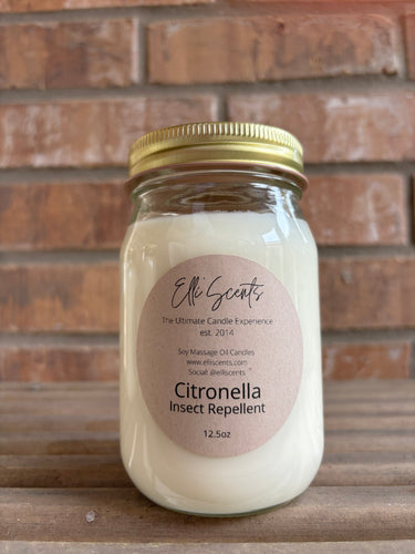 Citronella Insect Repellent Candle